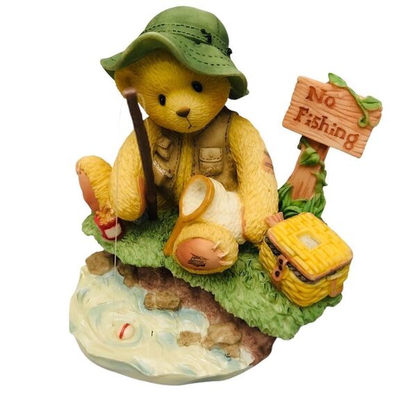 Cherished Teddies "Norm, Patience Is A Fishermn's Virtue" - Picture 1 of 8